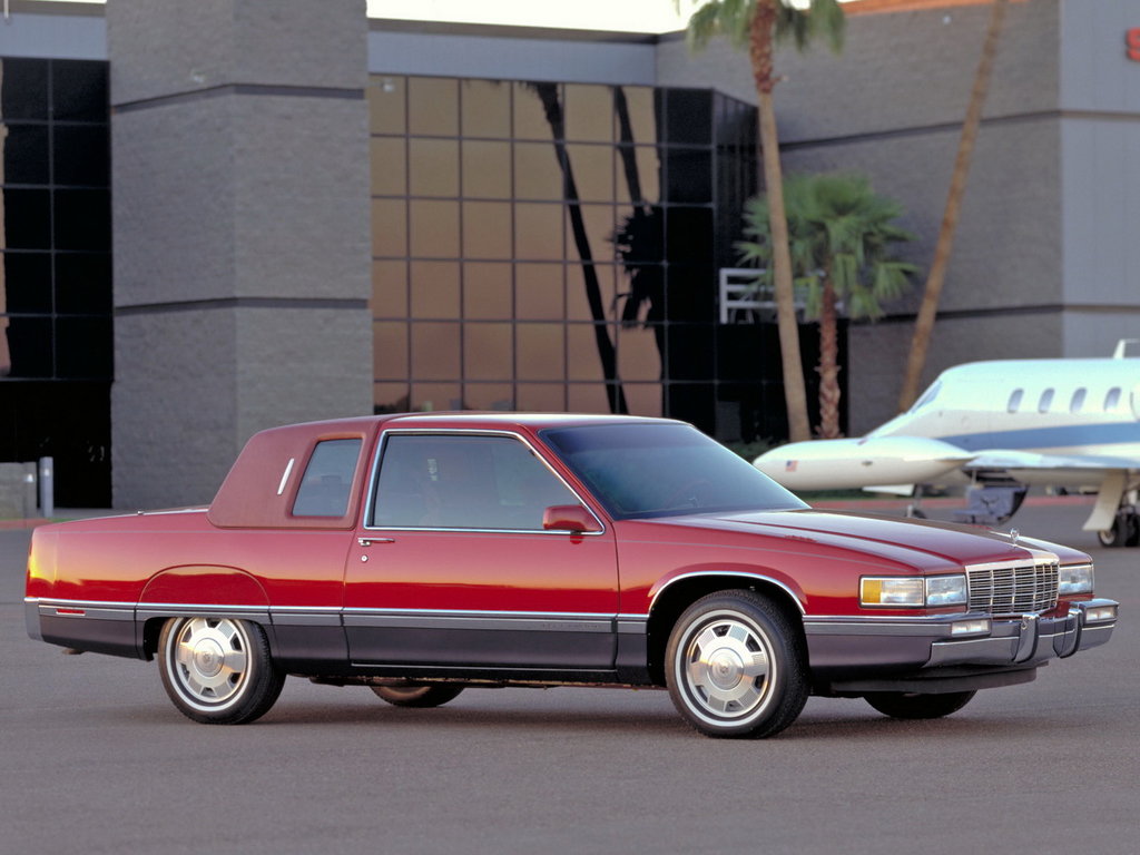 Cadillac Fleetwood 1 поколение, рестайлинг, купе (07.1988 - 06.1992)